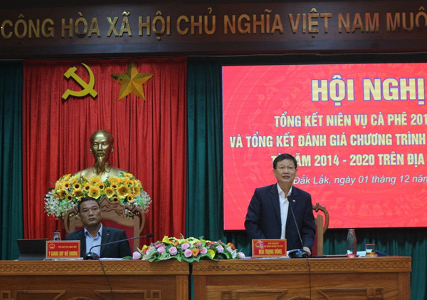 TỔNG KẾT NIÊN VỤ CÀ PHÊ 2019 – 2020 VÀ TỔNG KẾT CHƯƠNG TRÌNH TÁI CANH CÀ PHÊ TỪ NĂM 2014-2020 TRÊN ĐỊA BÀN TỈNH