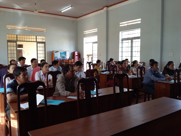 Tập huấn kiến thức "Bảo vệ và Kiểm dịch thực vật cho hệ thống cán bộ Nông nghiệp các Xã, Phường"