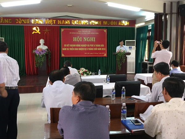 Hội nghị sơ kết 6 tháng đầu năm và Phương hướng 6 tháng cuối năm ngành nông nghiệp